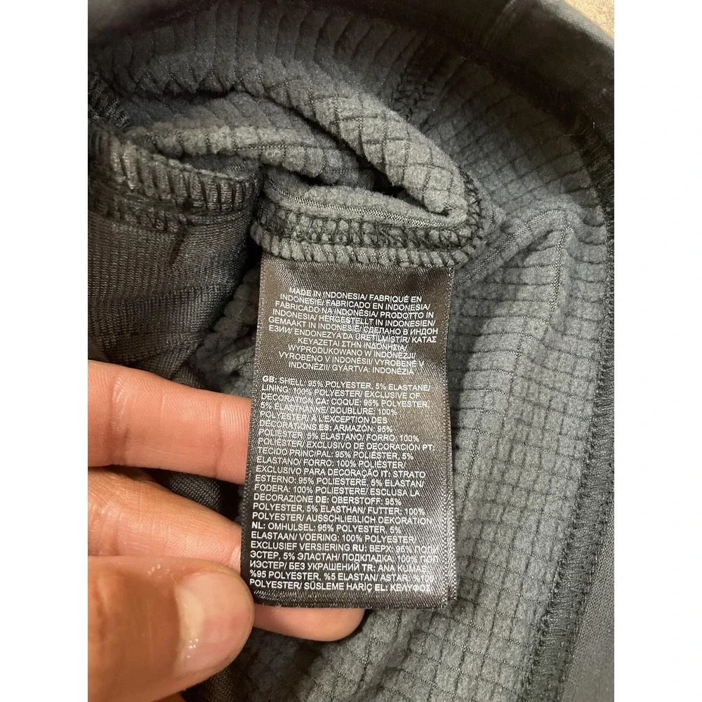 The North Face Jacket Mens‎ Medium Gray Apex TNF MNT Peaks FZ Softshell